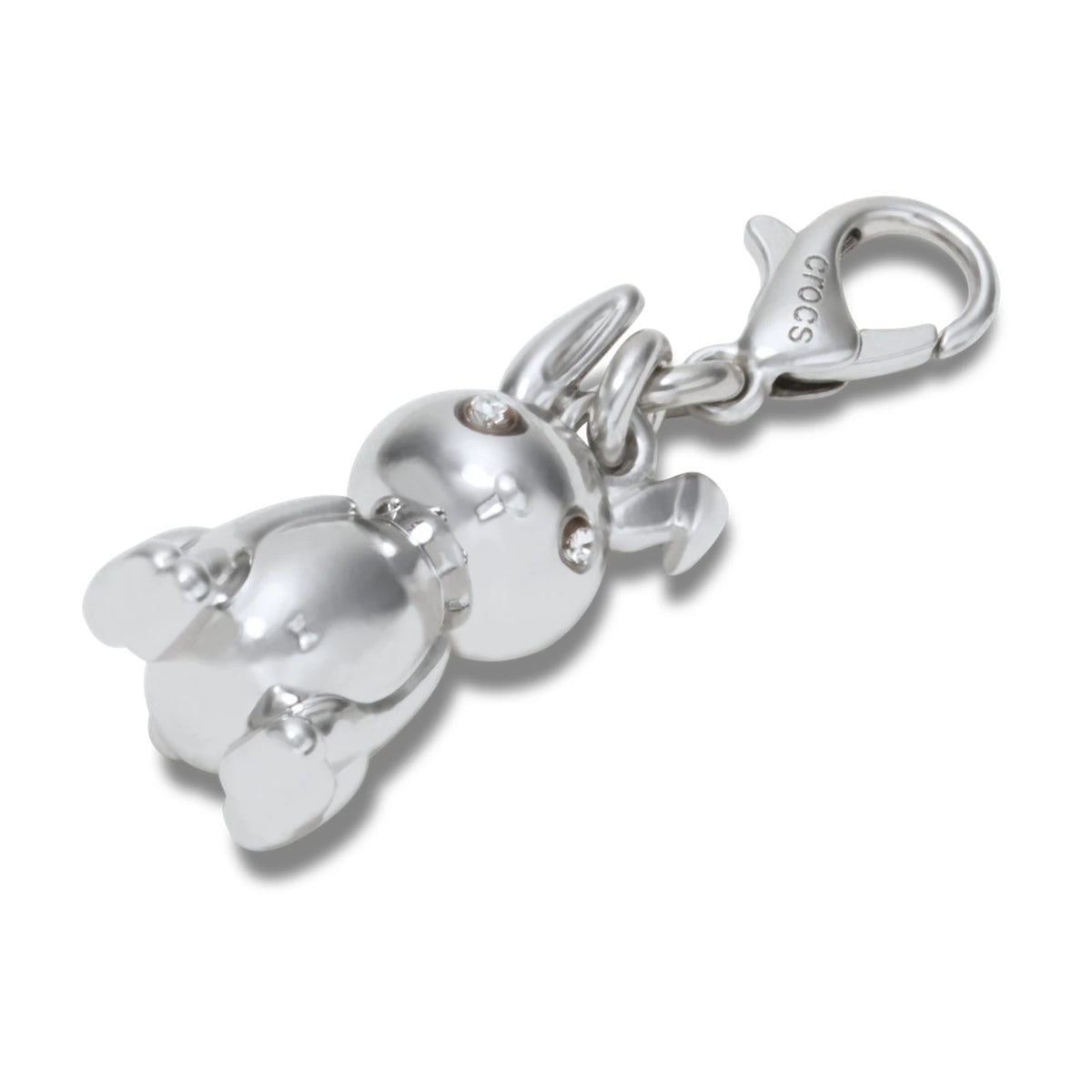 Silver Bunny Charm Jibbitz