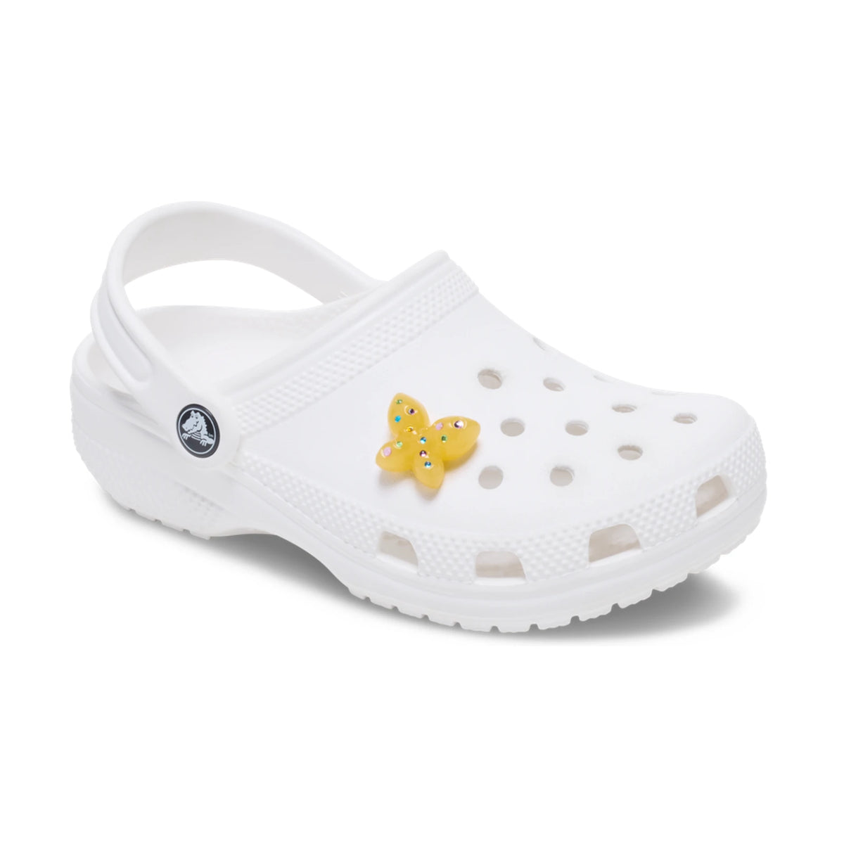 Dainty Gem Yellow Butterfly Jibbitz