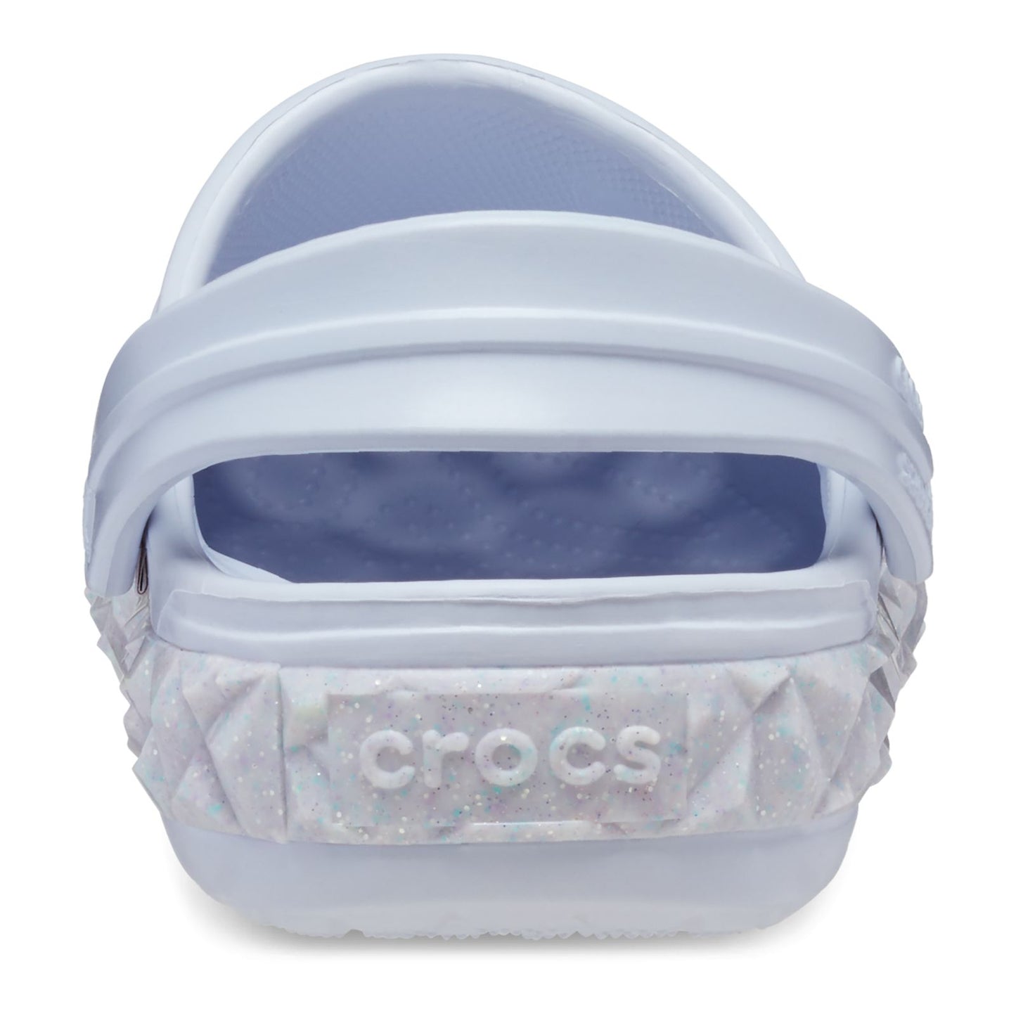 Crocband Geometric Gliter Band Clog Junior