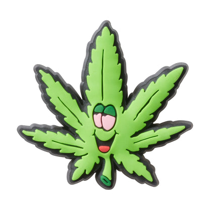 Hemp Leaf Character Unisex Multi Jibbitz