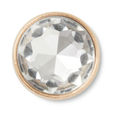 Jibbitz Clear Circle Gem Unisex