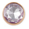 Lavendar Circle Gem