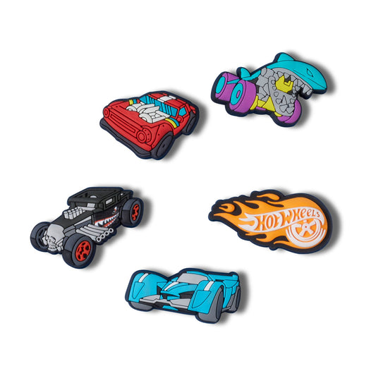 Hot Wheels 5pck Unisex Jibbitz
