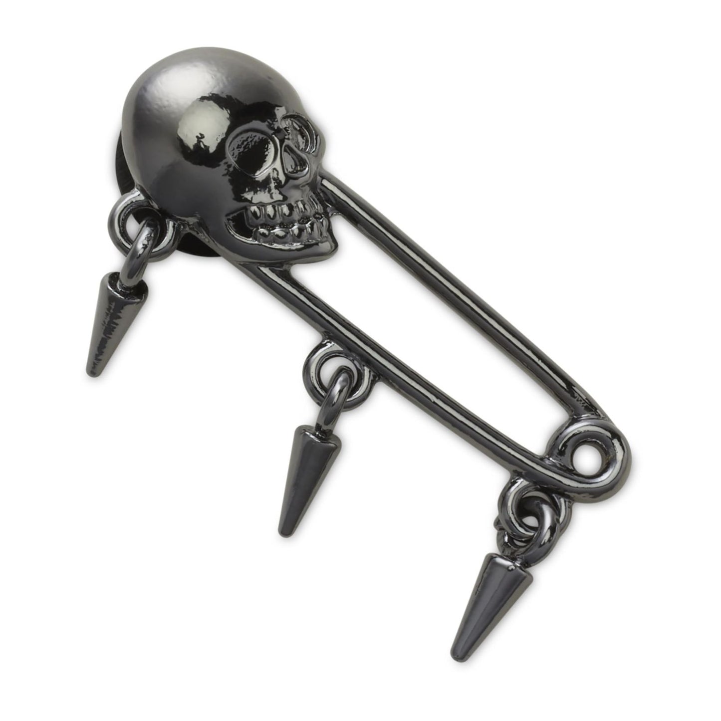 Jibbitz Skull Safety Pin