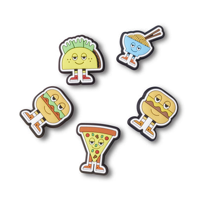 Jibbitz Chill Foods 5 Pack Unisex