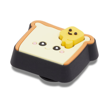 Jibbitz Buttered Toast Unisex