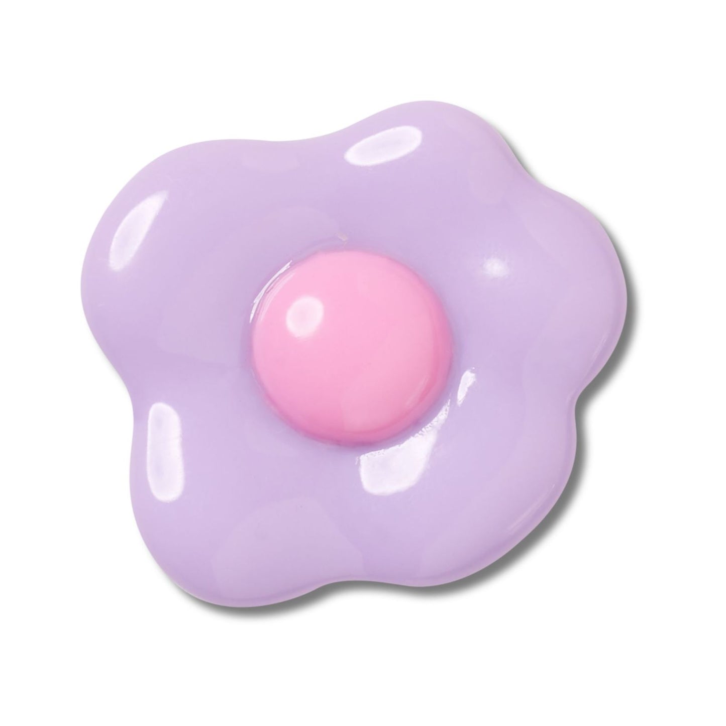 Jibbitz Dainty Acrylic Purple Daisy Unisex