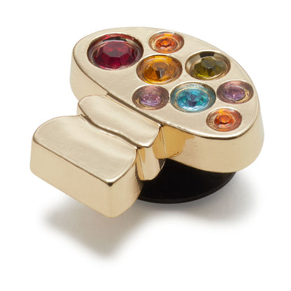 Jibbitz Festival Gold Rainbow Mushroom Unisex