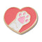 Jibbitz Heart Cat Toe Bean