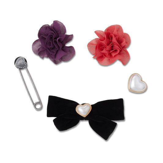 Floral And Pearl 5 Pack No Aplica Jibbitz