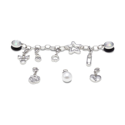 Jibbitz Removable Punk And Silver