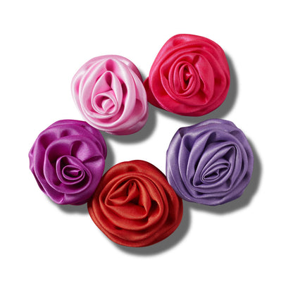 Jibbitz Dark Rosette 5 Pack