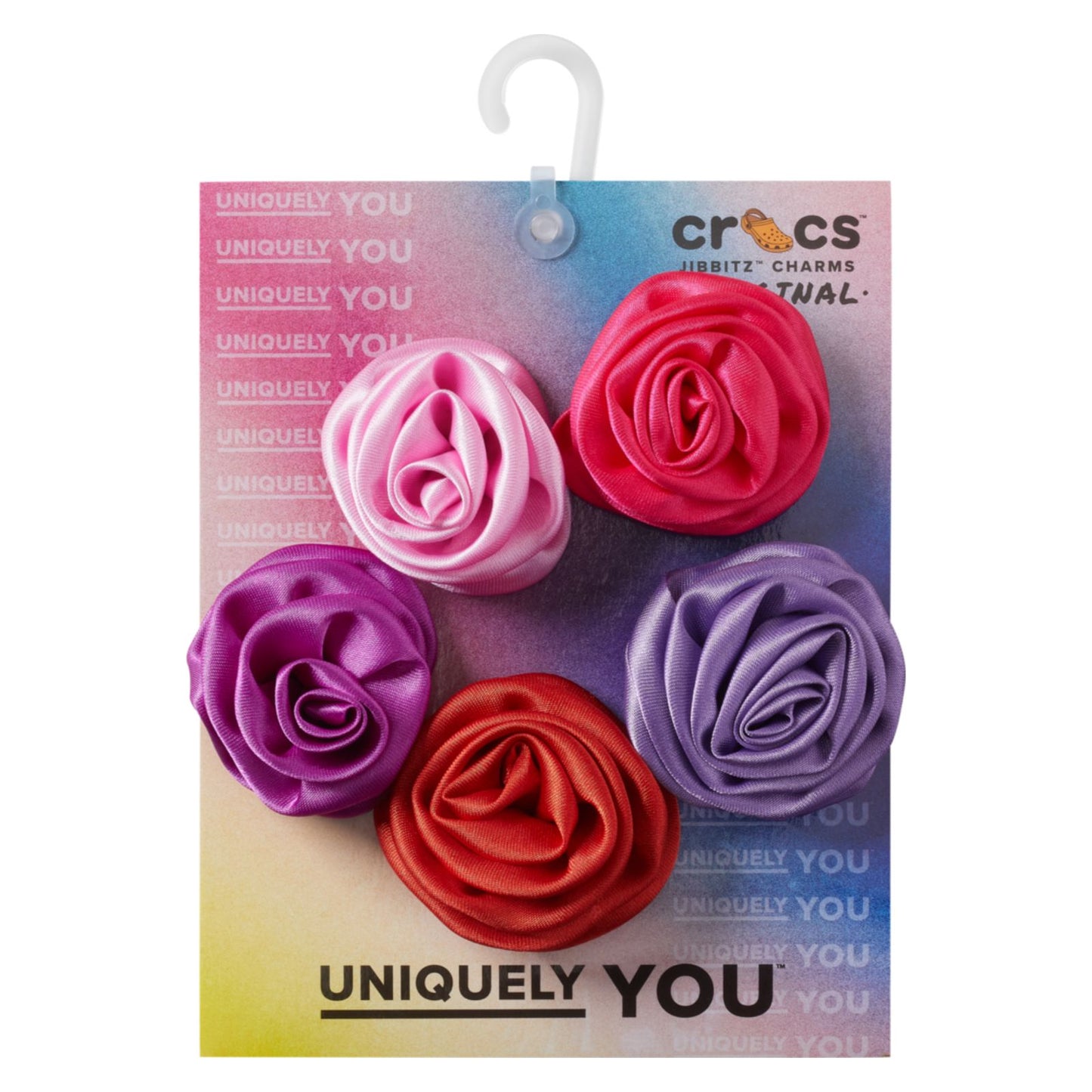 Jibbitz Dark Rosette 5 Pack