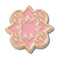 Jibbitz Pink And Gold Sorority Sign