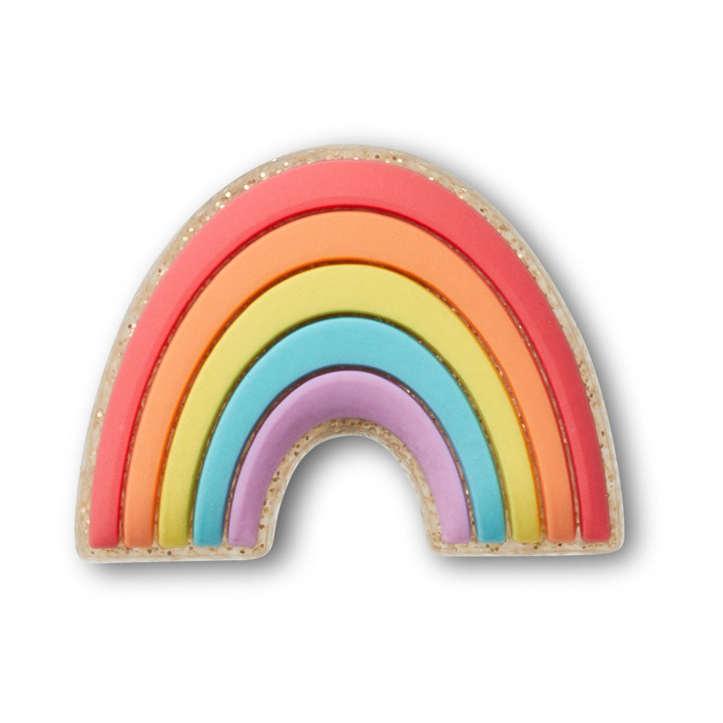 Jibbitz Pastel Glitter Rainbow