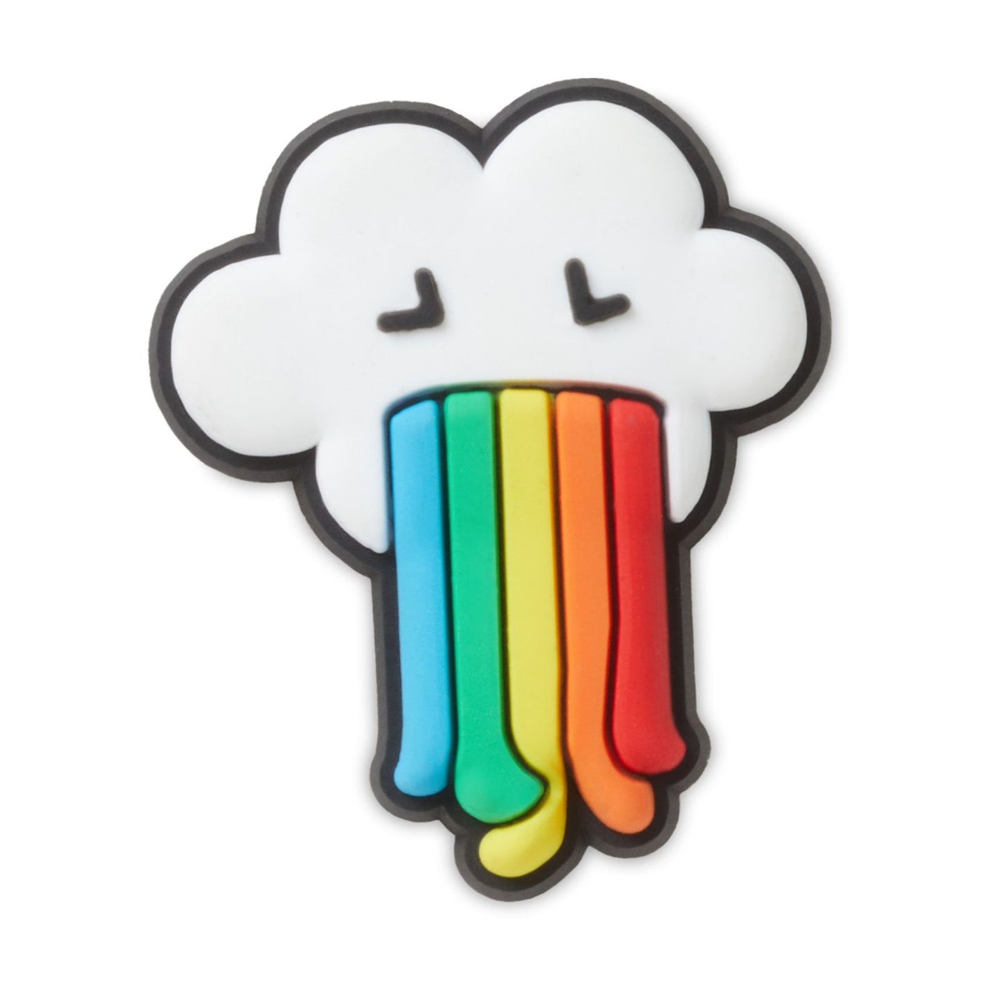 Jibbitz Rainbow Throw Up