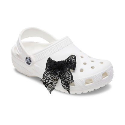 Jibbitz Black Lace Bow