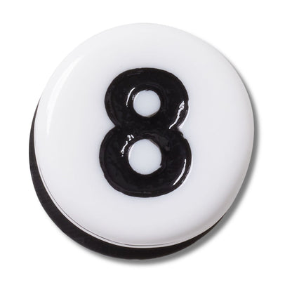 Jibbitz Number Eight Tiny Friendship Unisex Multi