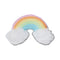 Jibbitz Rainbow With Puffy Clouds Unisex Multi