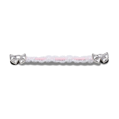 Jibbitz Lace And Pink Ribbon Chain Unisex Multi