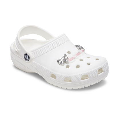 Jibbitz Lace And Pink Ribbon Chain Unisex Multi