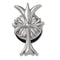 Jibbitz Punk Silver Cross Unisex Multi