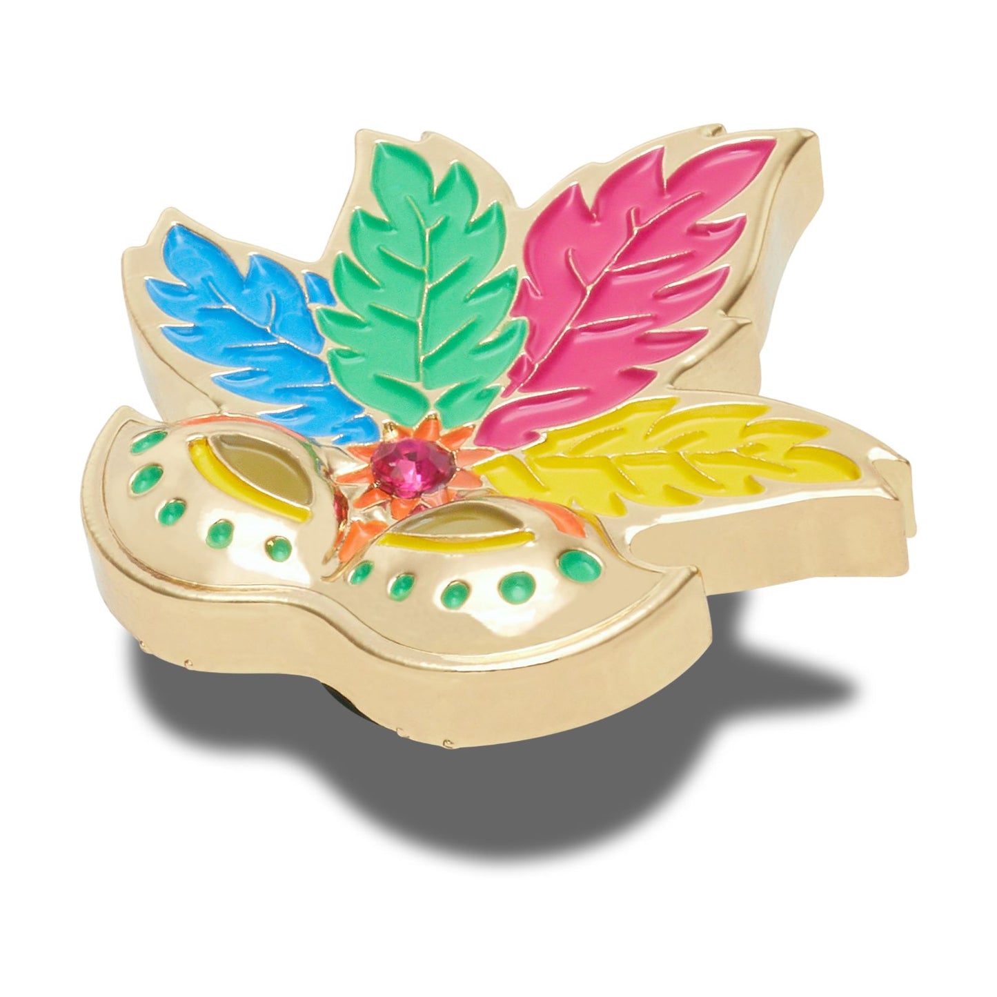 Carnival Mask Unisex Multi Jibbitz