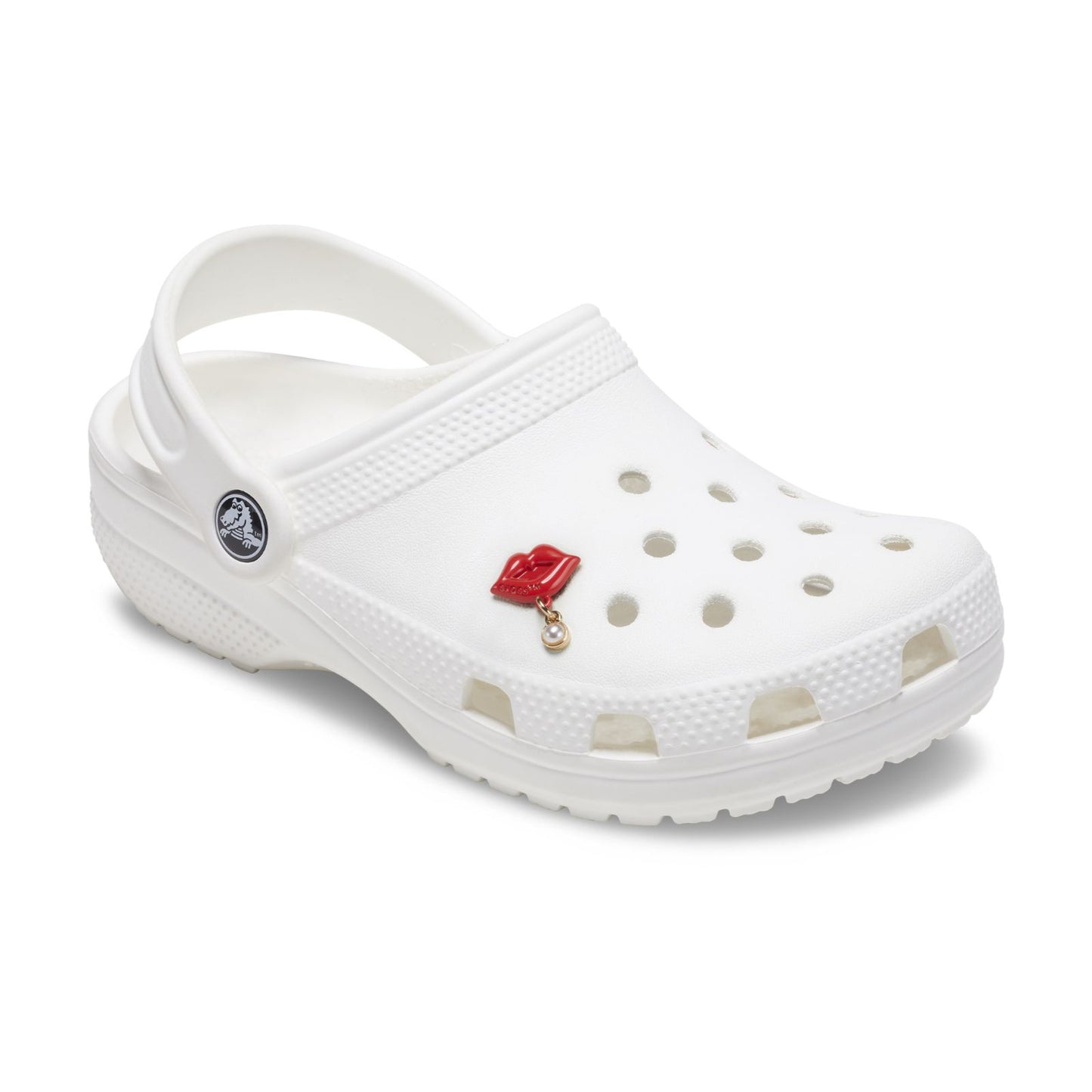 Lips With Drop Pearl Unisex Multi Jibbitz
