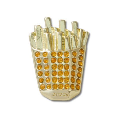 Jibbitz Gold French Fries Unisex Multi