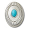Silver Turquoise Emblem