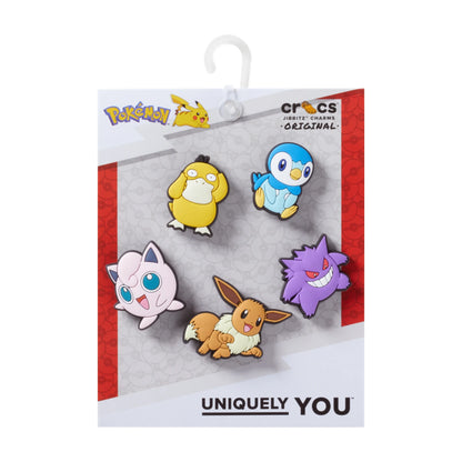 Pokemon Assrtd 5 Pck Jibbitz