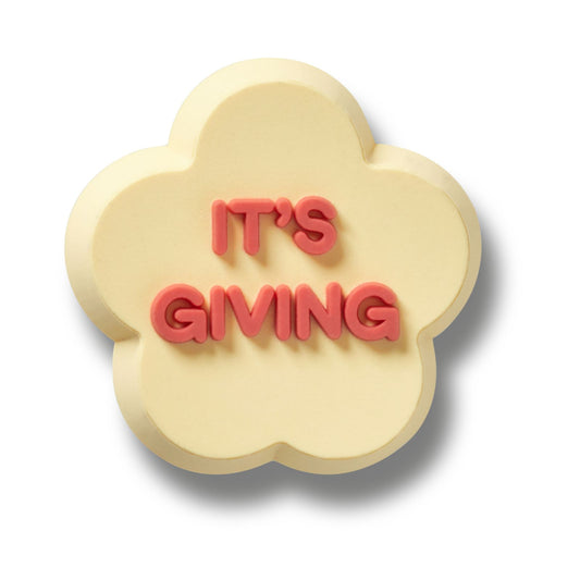 Conversation Shape Its Giving Multi Unisex Jibbitz