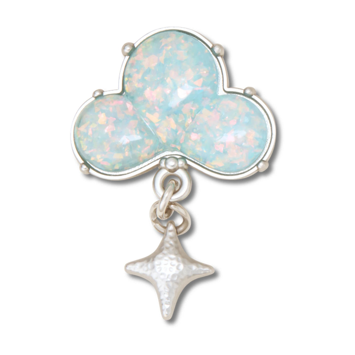 Opalescent Meta Dangle Jibbitz