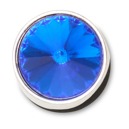Silver Blue Stud Jibbitz