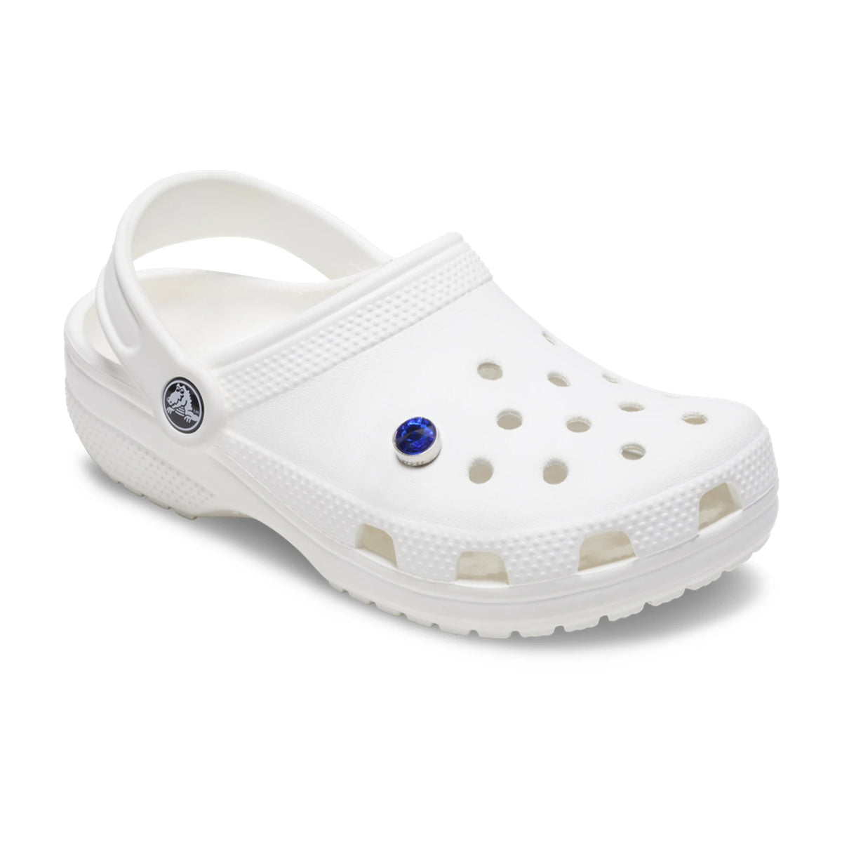 Silver Blue Stud Jibbitz