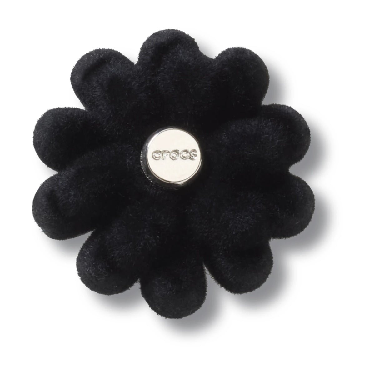 Black Velvet Flower 3 Jibbitz