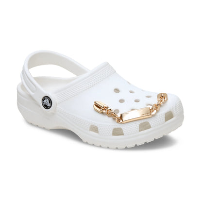 Gold Tag Chain Jibbitz