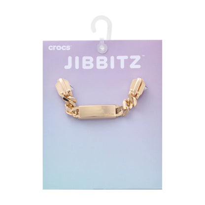 Gold Tag Chain Jibbitz