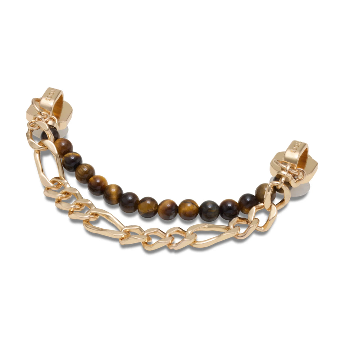 Gold Double Tortoise Chain Jibbitz