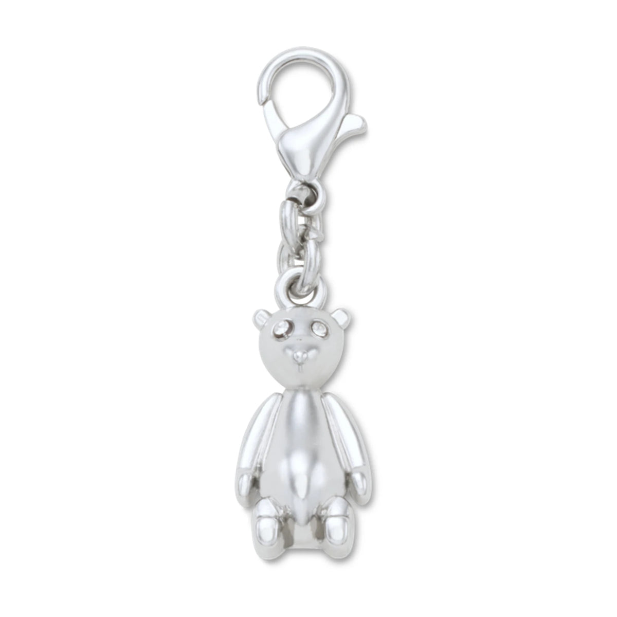 Silver Bear Charm Jibbitz