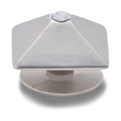 Dark Silver Pyramid Stud Jibbitz
