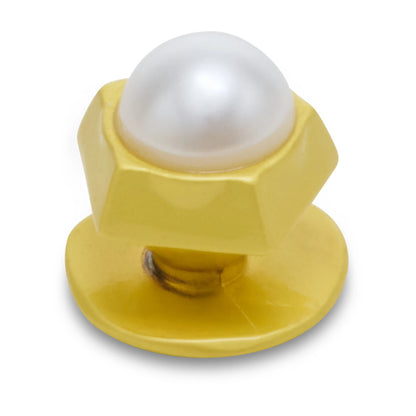Gold Pentagon Pearl Jibbitz