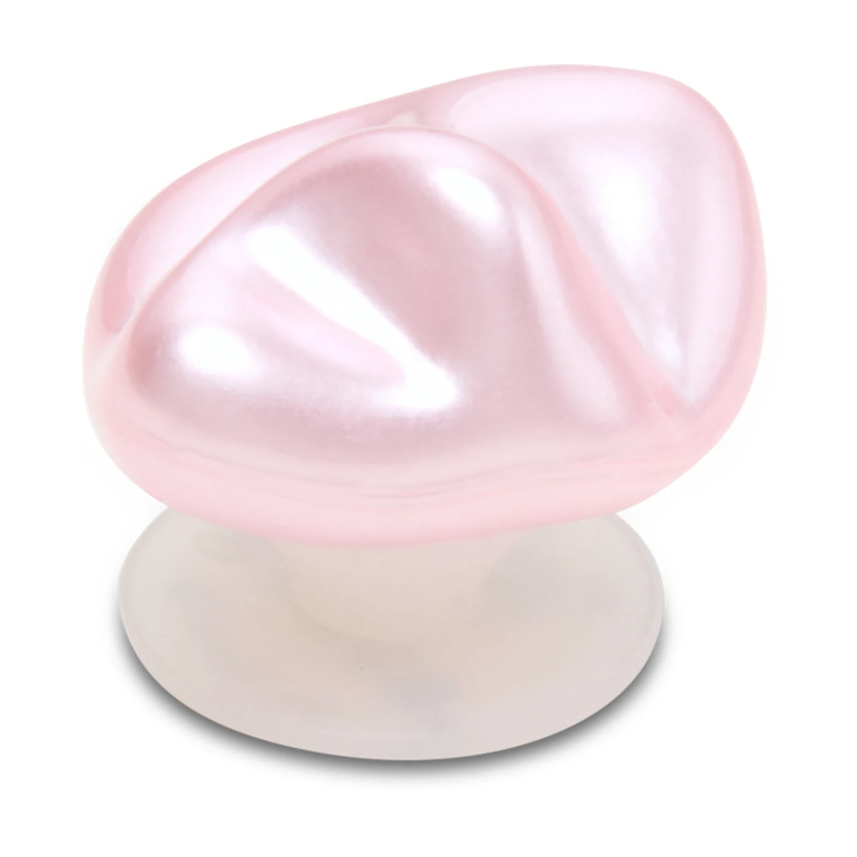 Pink Square Baroque Pearl Jibbitz