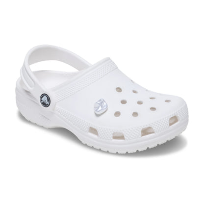 White Square Baroque Pearl Jibbitz