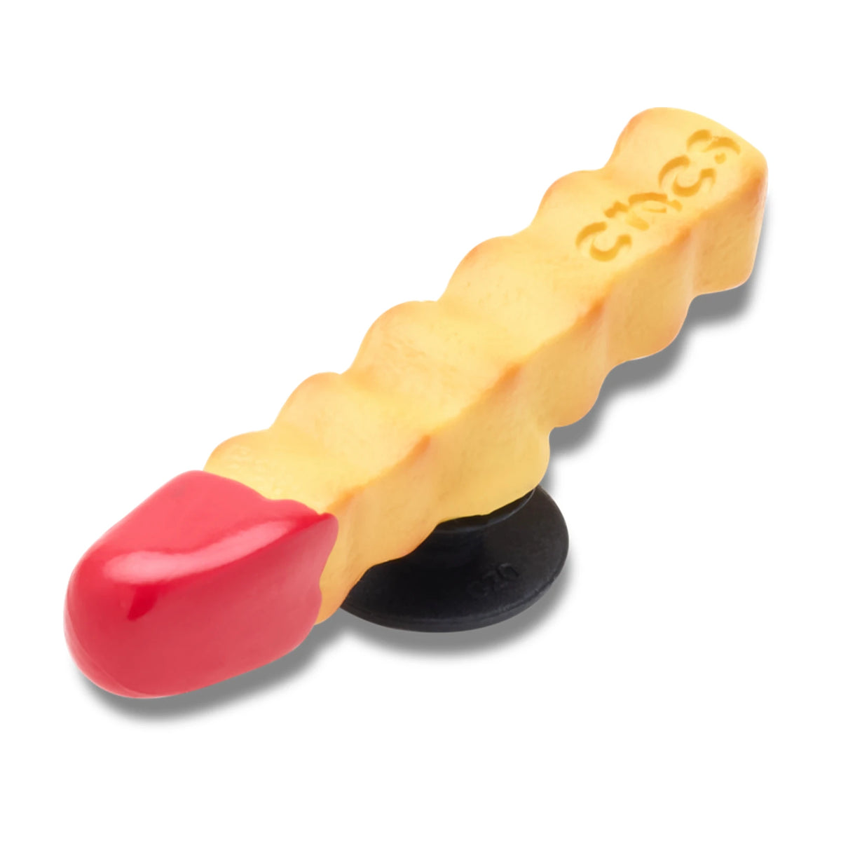 French Fry Dipped In Ketchup Jibbitz