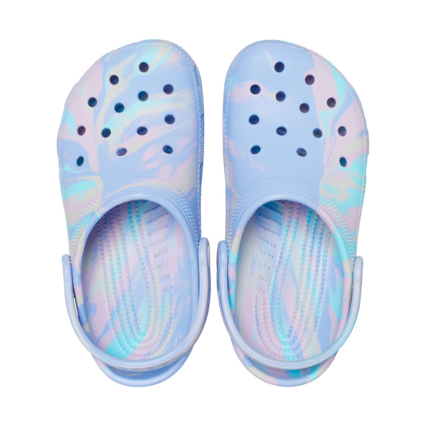 Crocs- 206838-5q7-c9 Classic Marbled Clog T Mnjy/mlt Unisex Adult