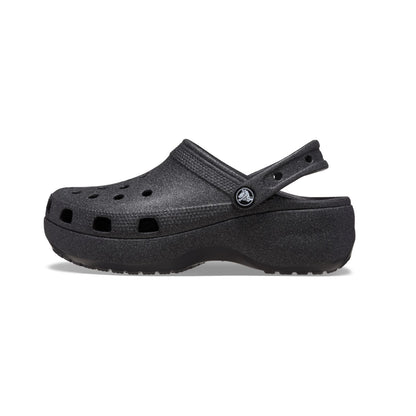 Classic Platform Glitter Clog
