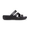 Crocs-207434-001-w9 Crocs Boca Strappy Wedge W Blk W9 Black
