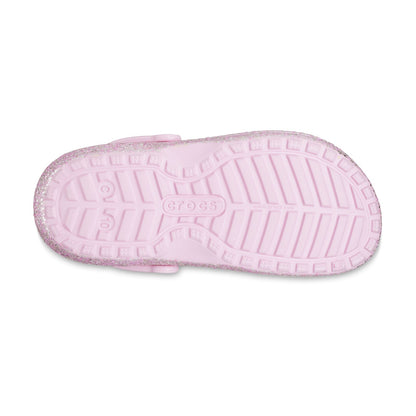 Classic Lined Glitter Clog Kids