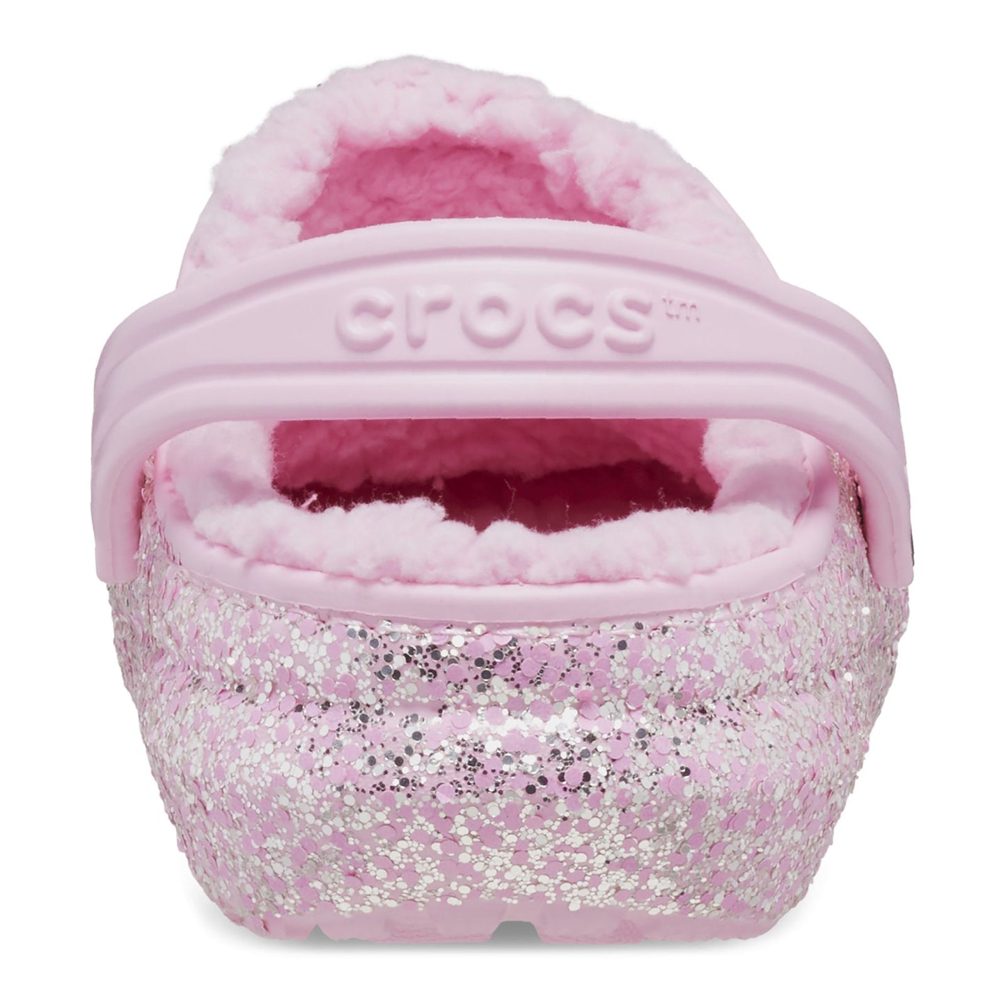 Classic Lined Glitter Clog Kids